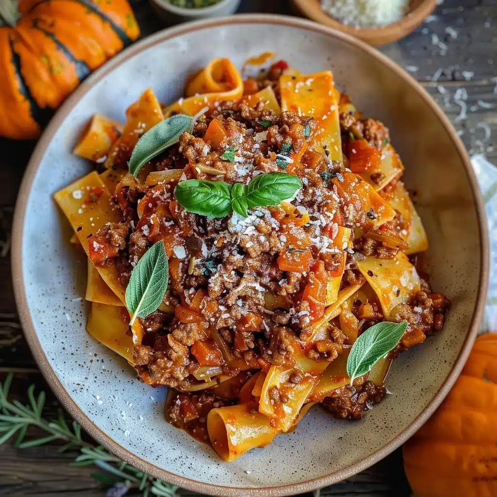 Pumpkin Beef Bolognese for A Nutritious Weeknight Meal