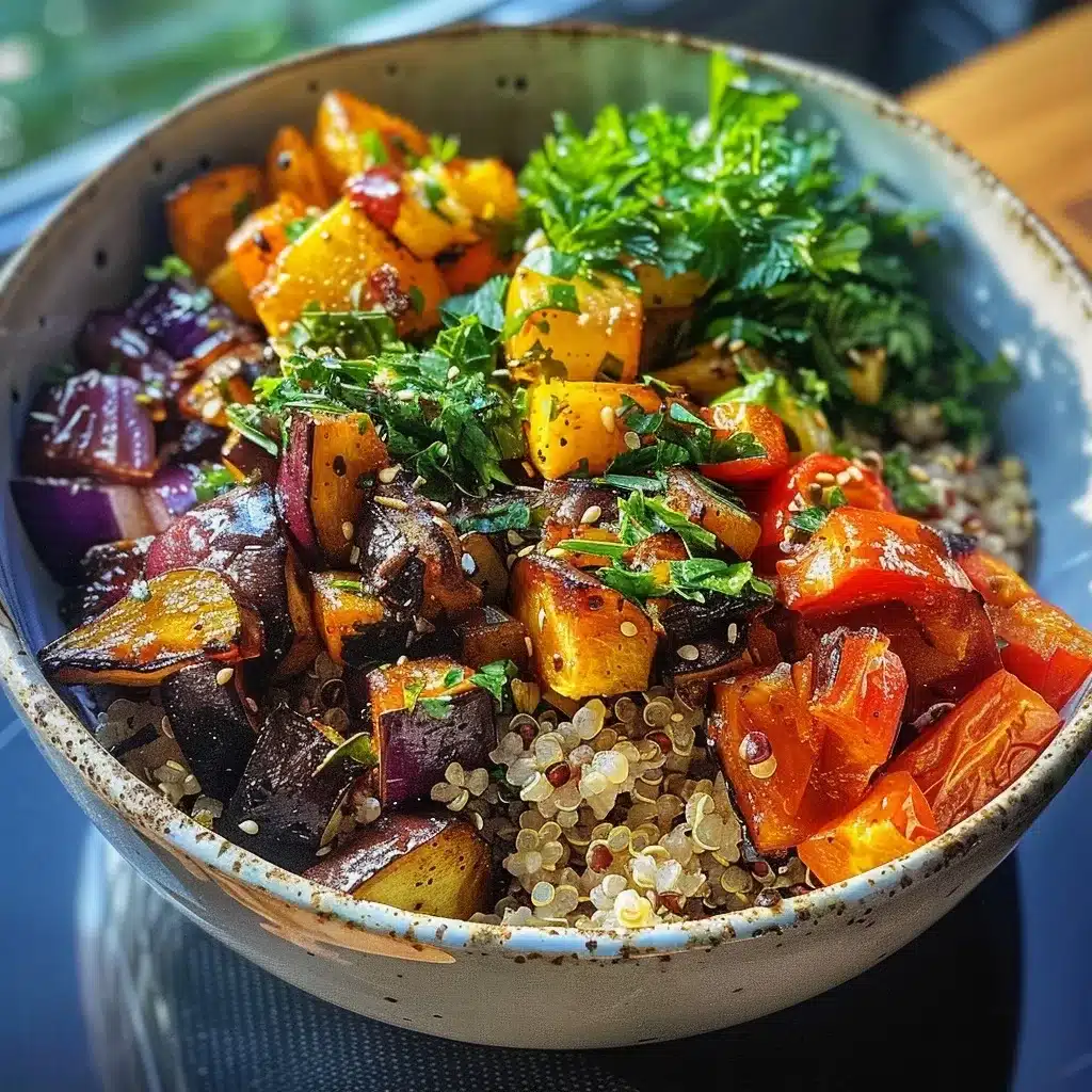 Roasted Vegetable Quinoa Bowls for Healthy Dinners