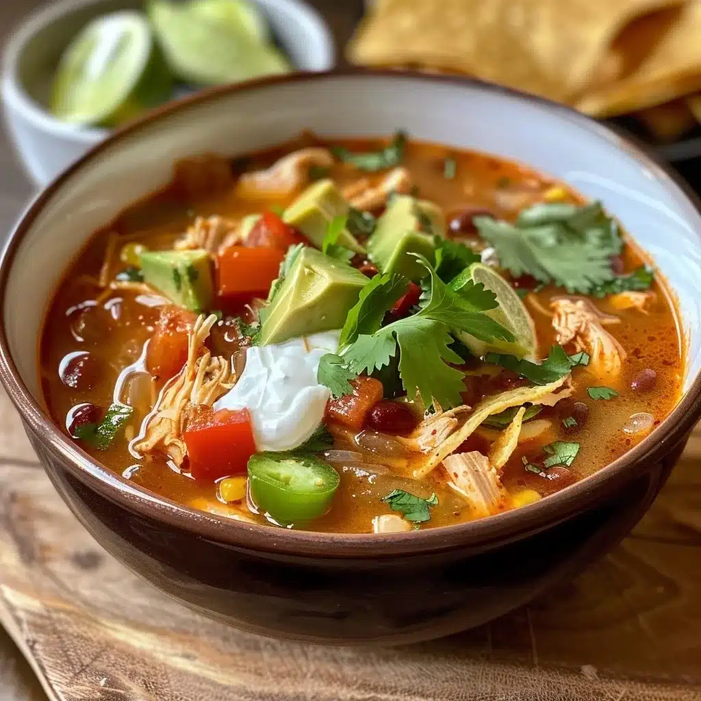 Gluten Free Chicken Tortilla Soup Recipe